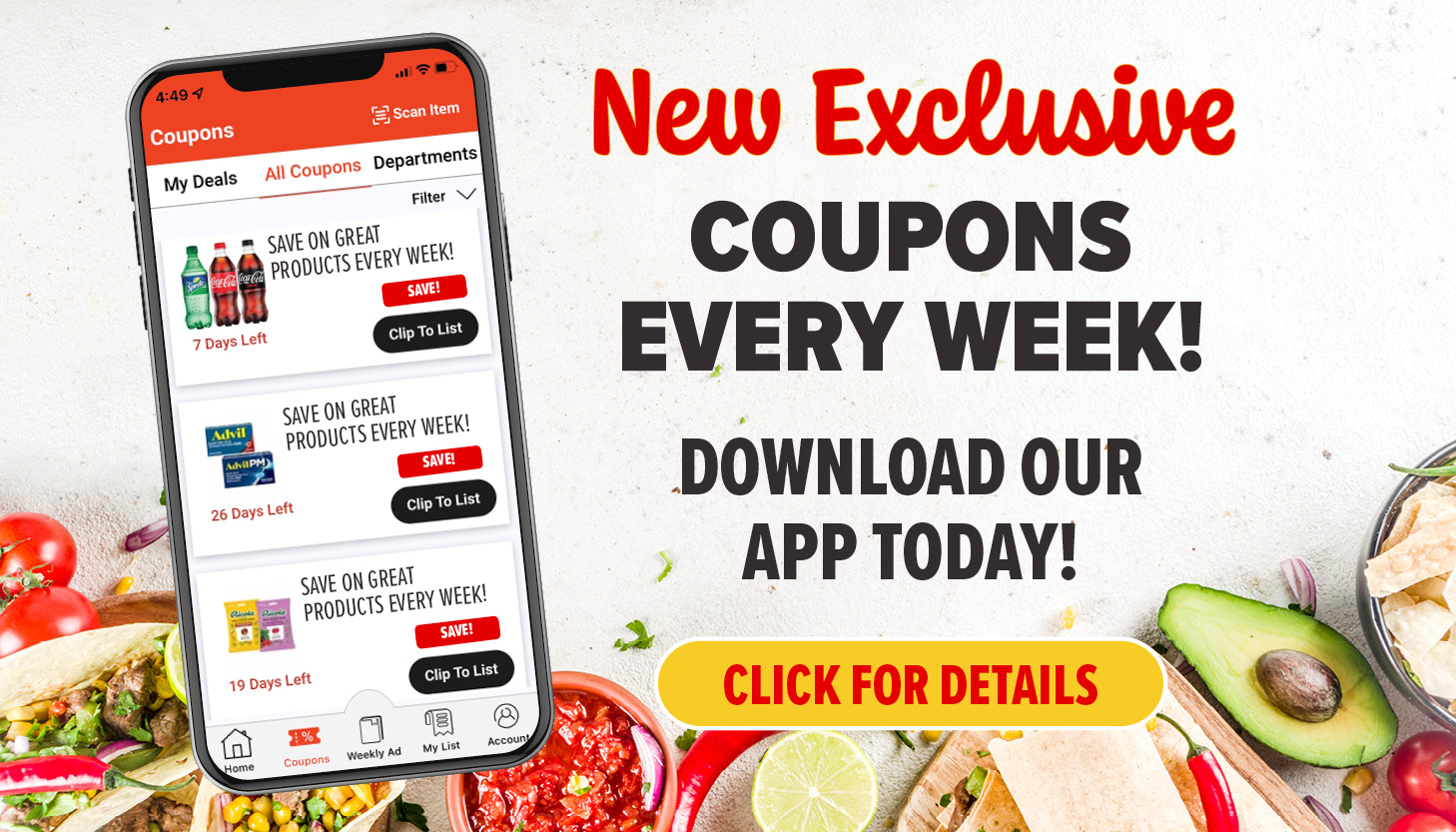 New Exclusive Coupons Every Week