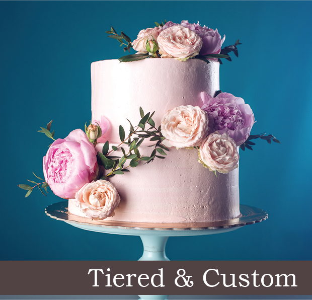 Tiered & Custom Design Cakes
