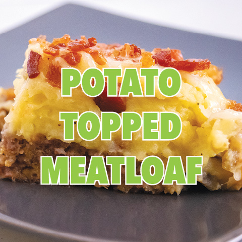Potato Topped Meatloaf