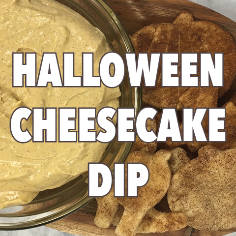 Halloween Cheesecake Dip