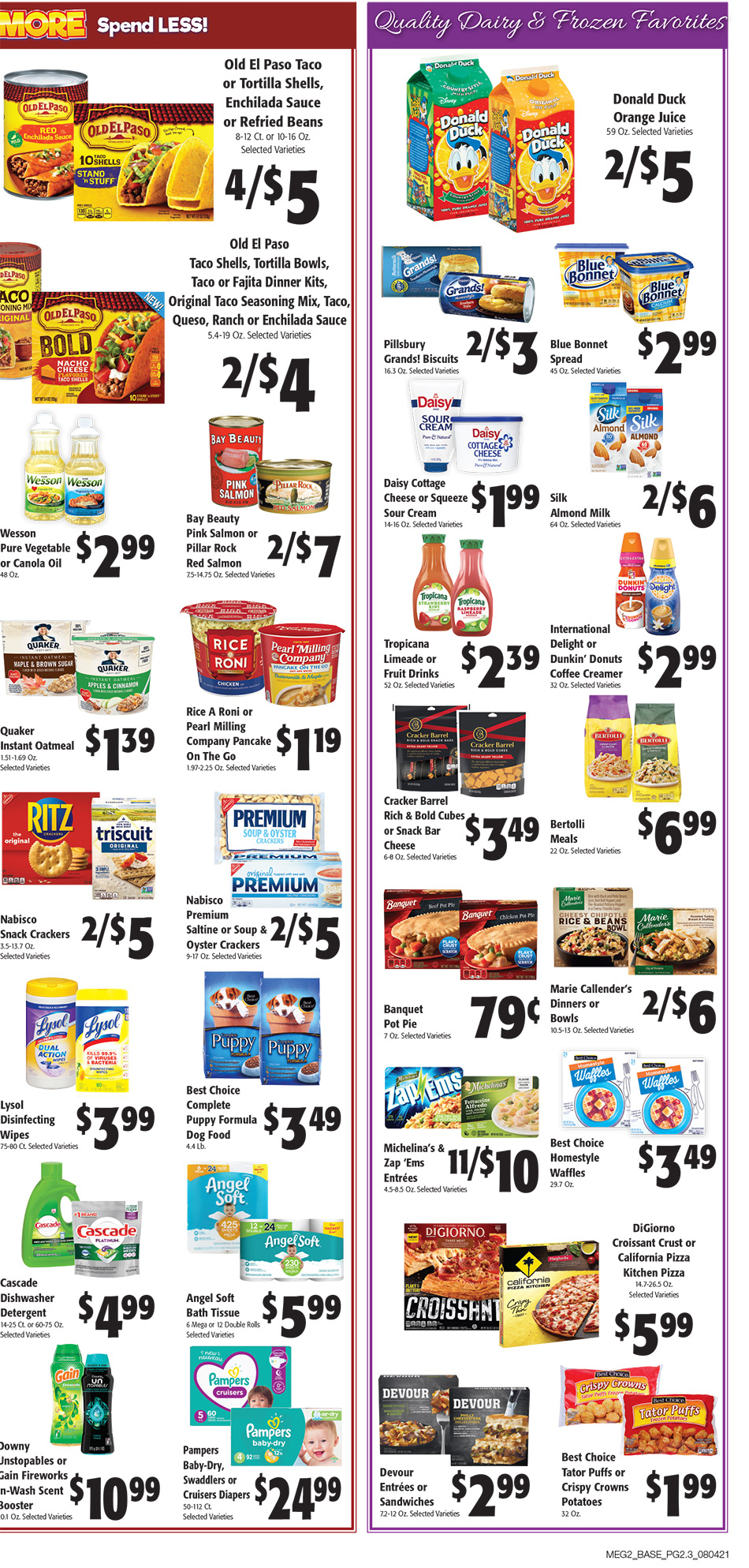 Portageville Food Rite - Weekly Specials - Page 1 07/06/2021