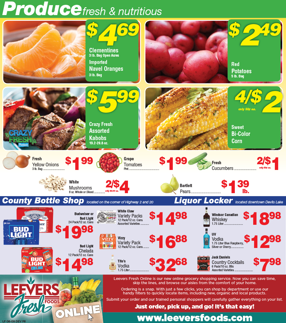 Leevers Foods for Store 421334