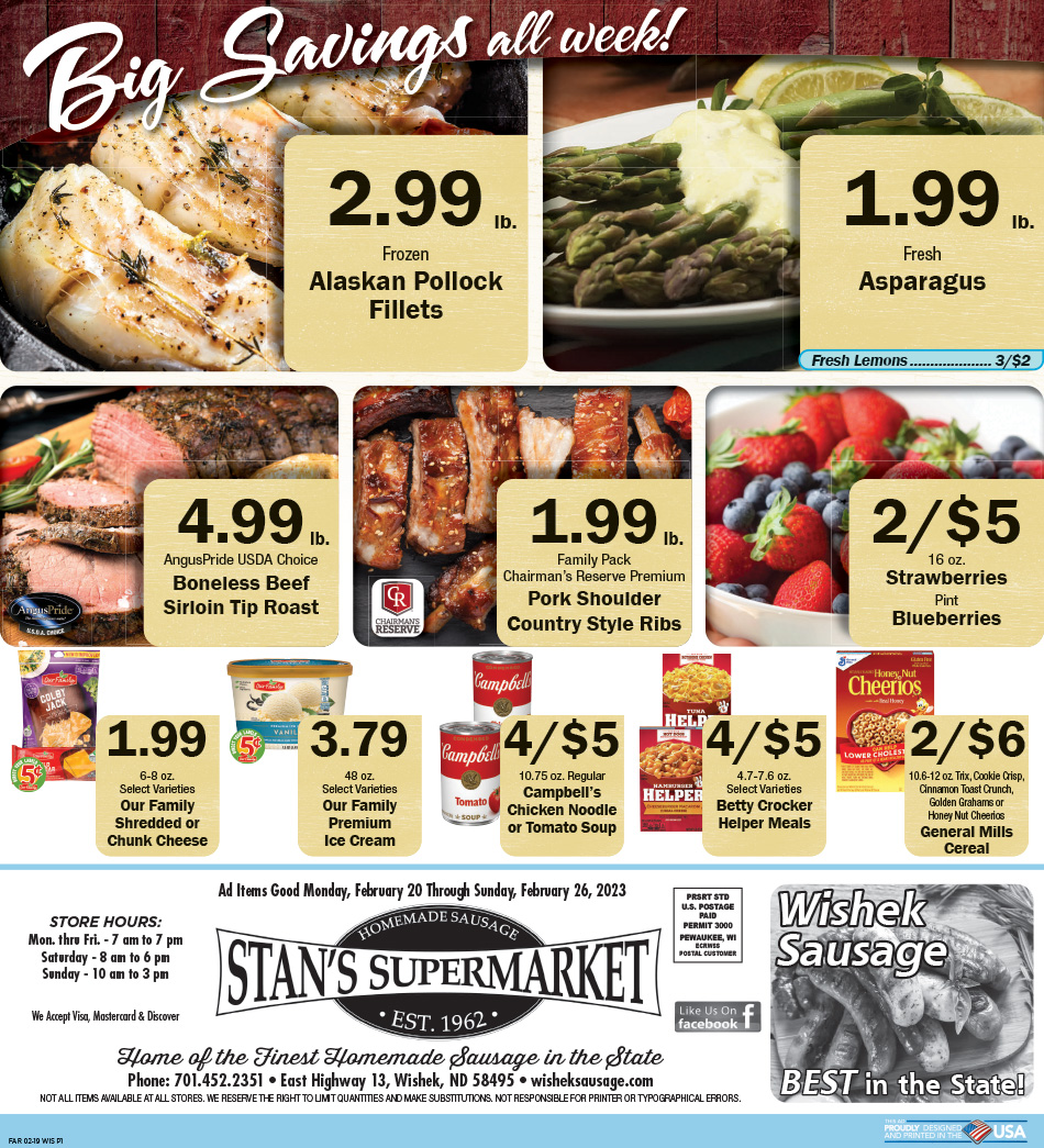 Stan's Supermarket for Store 228450