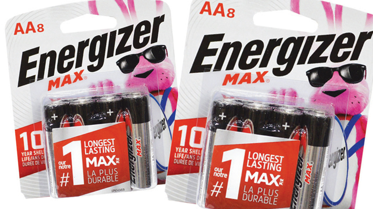 Picture of Energizer Max AA or AAA Batteries