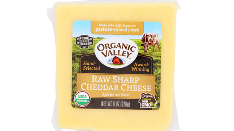Picture of Organic Valley Organic Raw Cheese