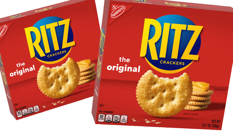 Picture of Nabisco Ritz Crackers or Chips Ahoy! Cookies
