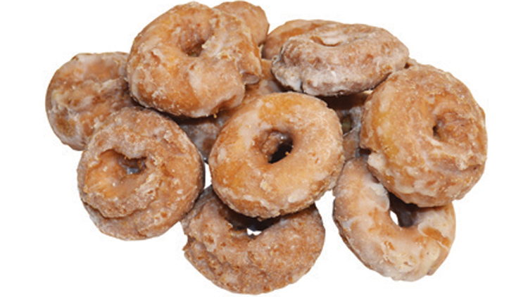 Picture of Old Fashioned Glazed Crackle Doughnuts