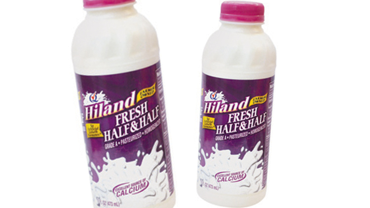 Picture of Hiland Orange Juice or Fresh Half & Half