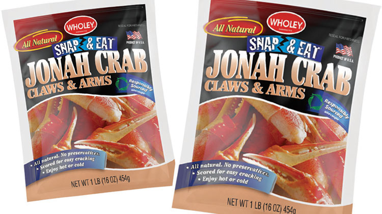 Picture of Wholey Snap & Eat Jonah Crab Claws & Arms
