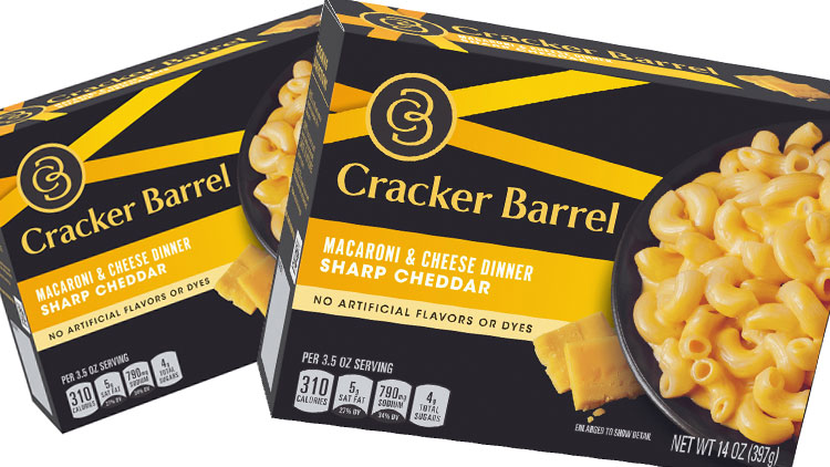 Picture of Cracker Barrel Macaroni & Cheese Dinner