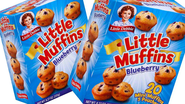Picture of Little Debbie Mini Muffins or Mini Brownies