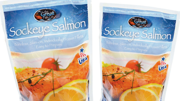 Picture of The Great Fish Co. Sockeye Salmon Fillets