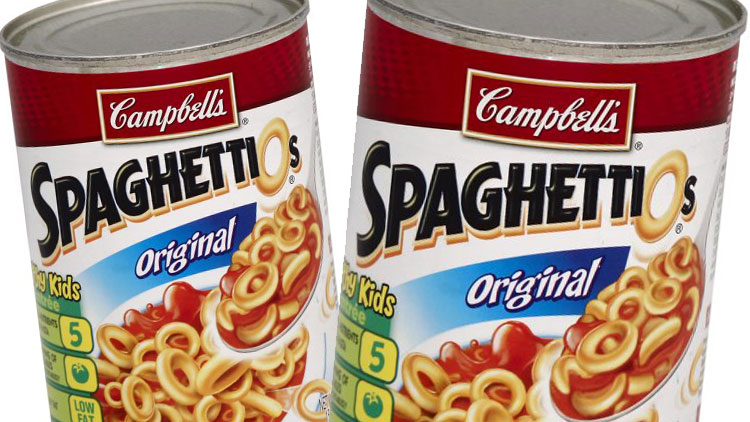 Picture of Campbell's SpaghettiOs or Spaghetti with No Meat