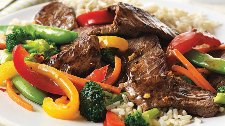 Picture of Boneless Beef Top Sirloin Steak or Roast or Boneless Beef Kabobs