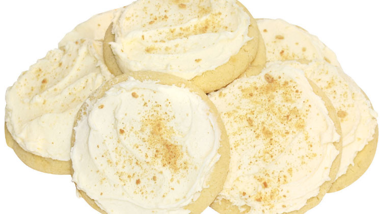 Picture of Gourmet Cream Cheese Iced Sugar Cookies