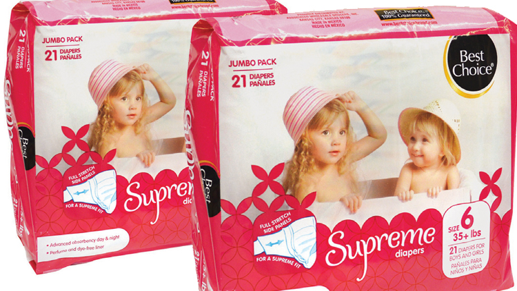 Picture of Best Choice Supreme Diapers