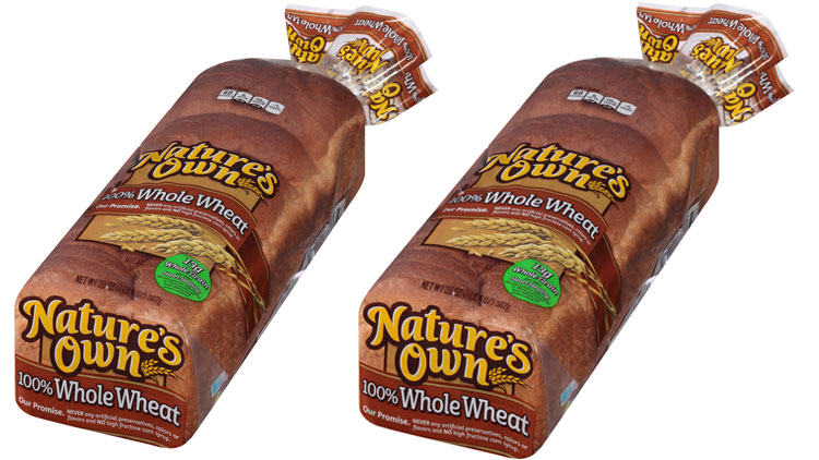 Picture of Nature's Own 100% Whole Wheat Bread