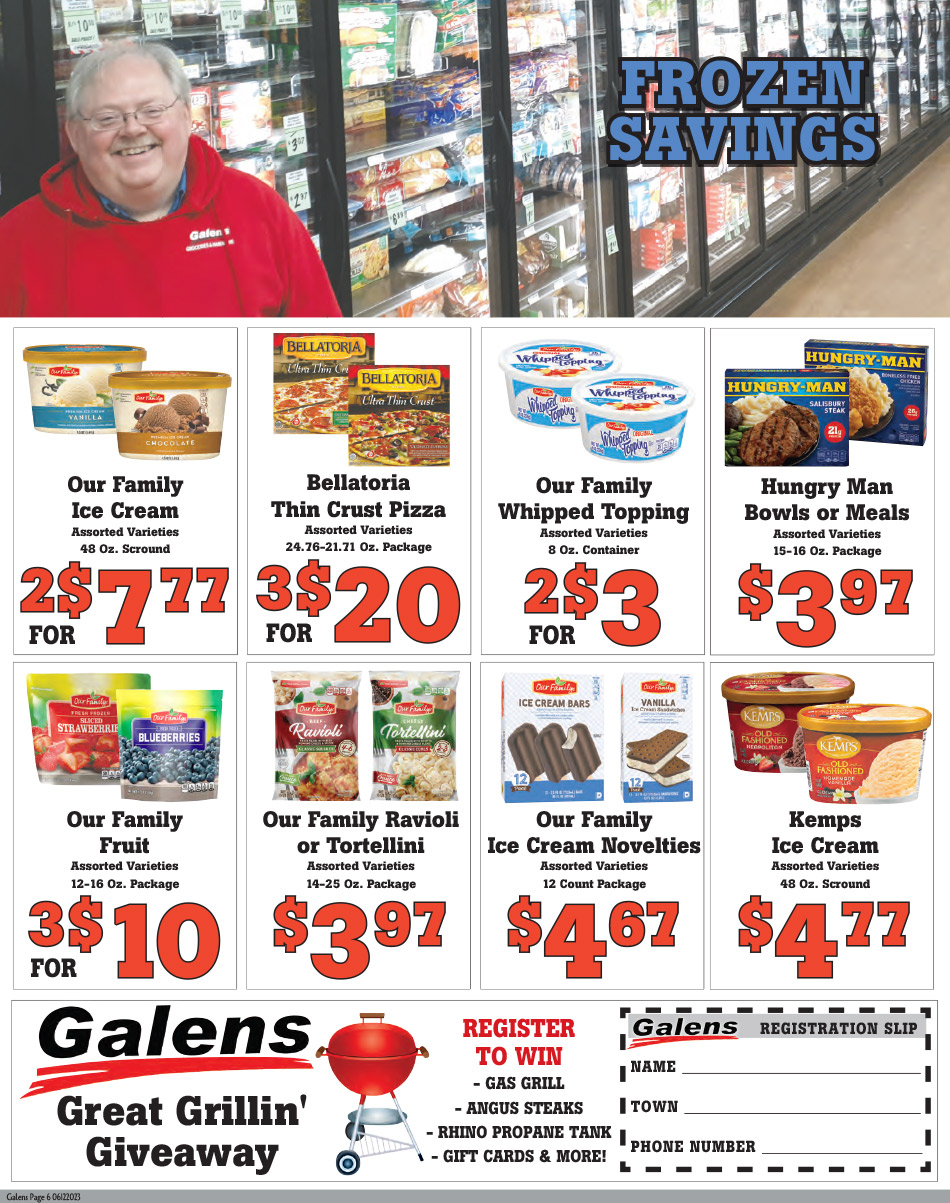 Galens fresh food market and hardware hank