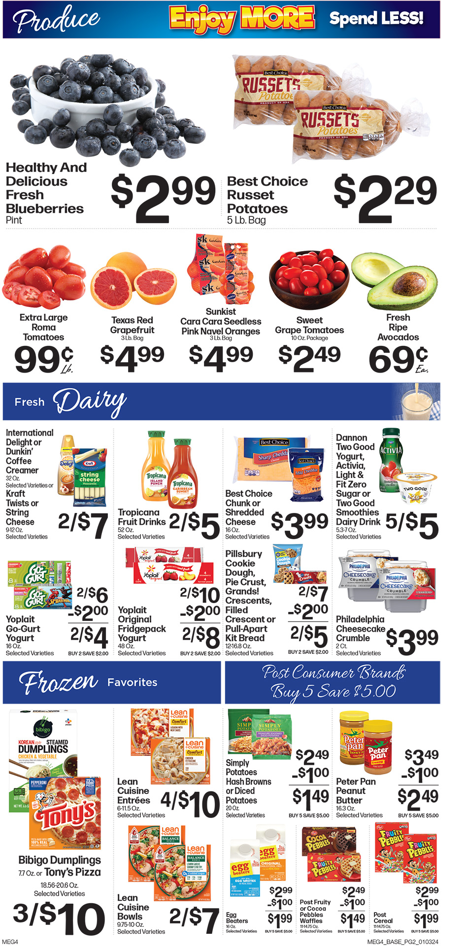 Portageville Food Rite Weekly Specials Page 1 09/19/2023