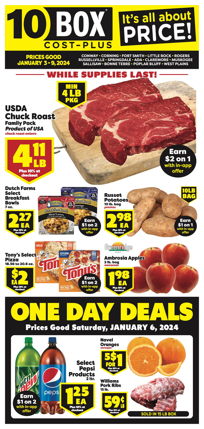 10Box Cost-Plus - for Store 363