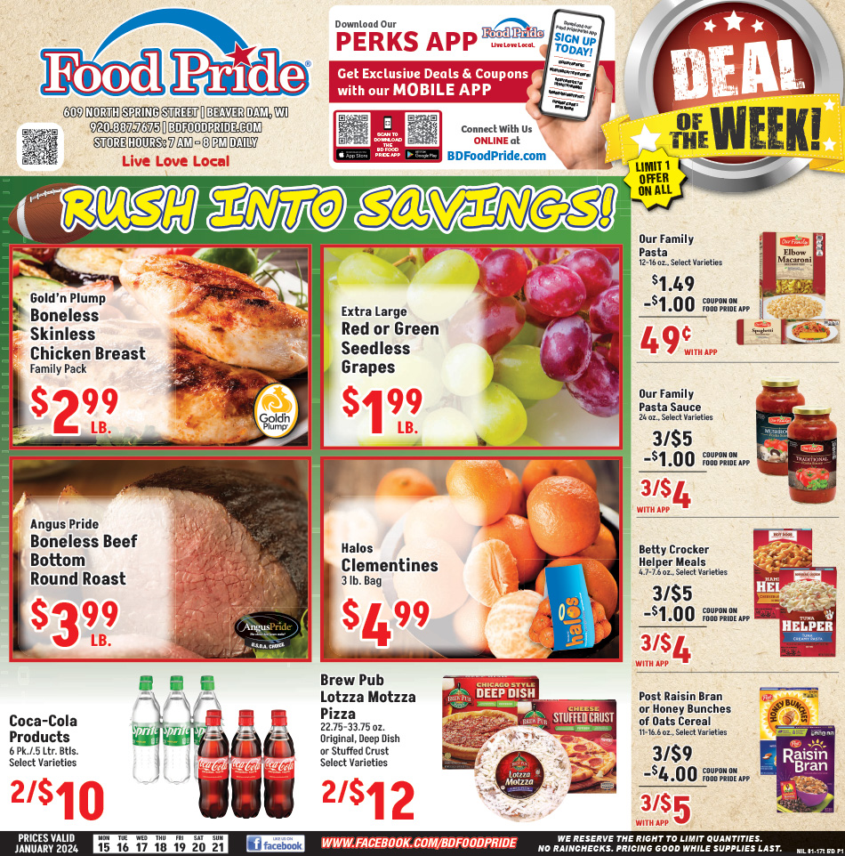 BD Food Pride Weekly Specials Page 1 12 18 2023 Bd food pride weekly specials page 1 12 18 2023