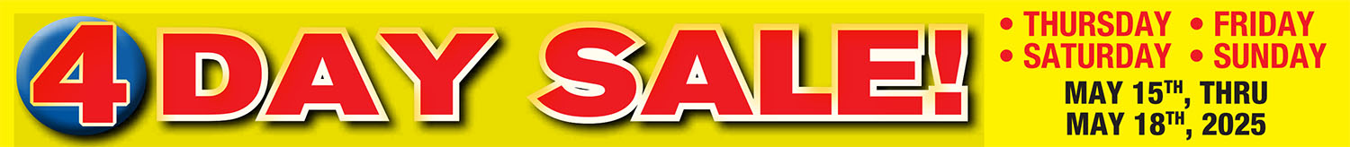 4 Day Sale