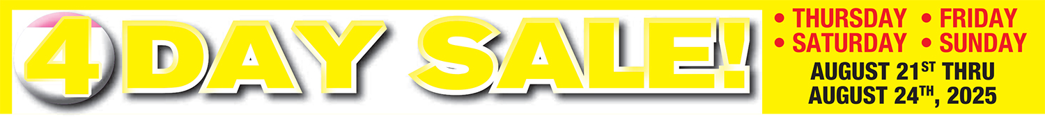 4 Day Sale