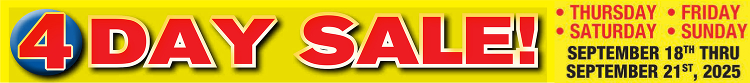 4 Day Sale