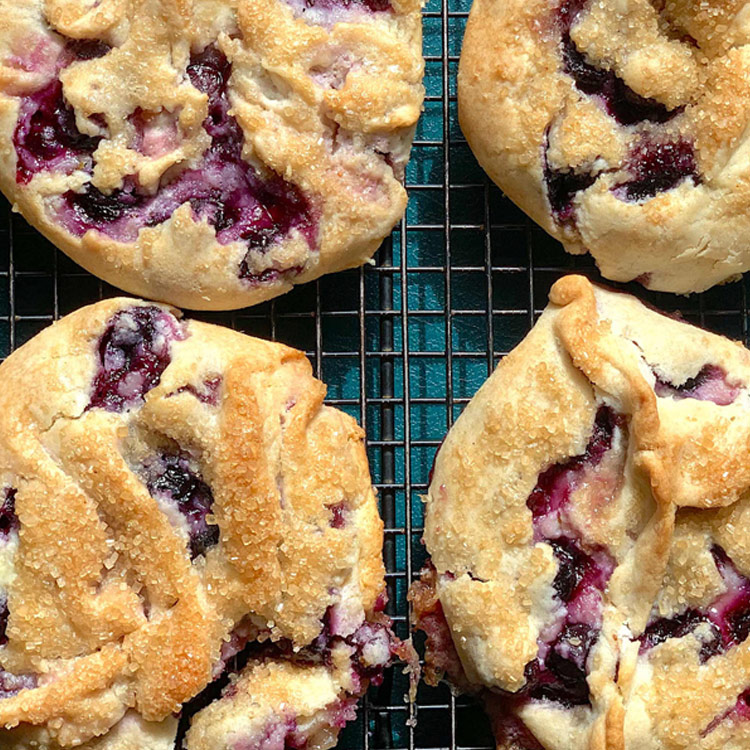 Picture of Blueberry Cream Cheese Mini Pies