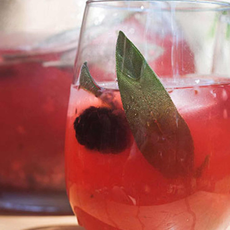 Picture of Double Berry-Sage Lemonade