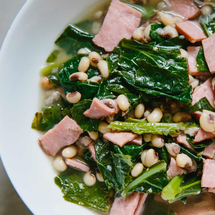 Picture of Ham and Collard Greens Soup