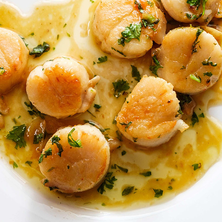 Picture of Scallops in Buttery Garlic Sauce