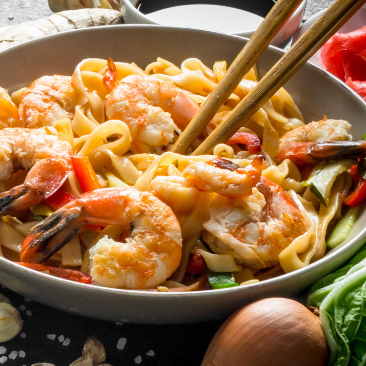 Picture of Ginger Shrimp with Sweet Spicy Thai Dipping Sauce