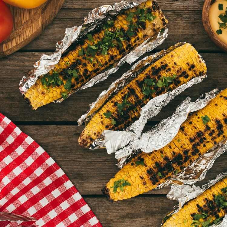 Picture of Grilled Herb Corn