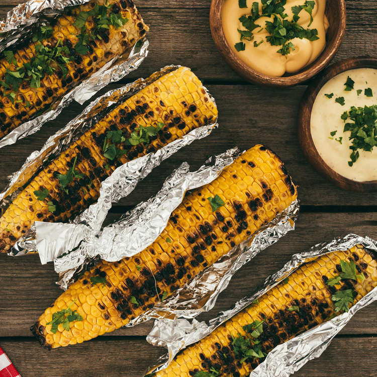 Picture of Grilled Herb Corn