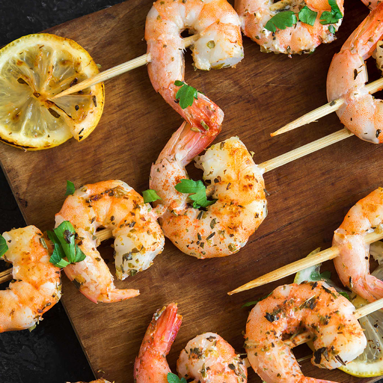 Picture of Grilled Lemon Herb Shrimp