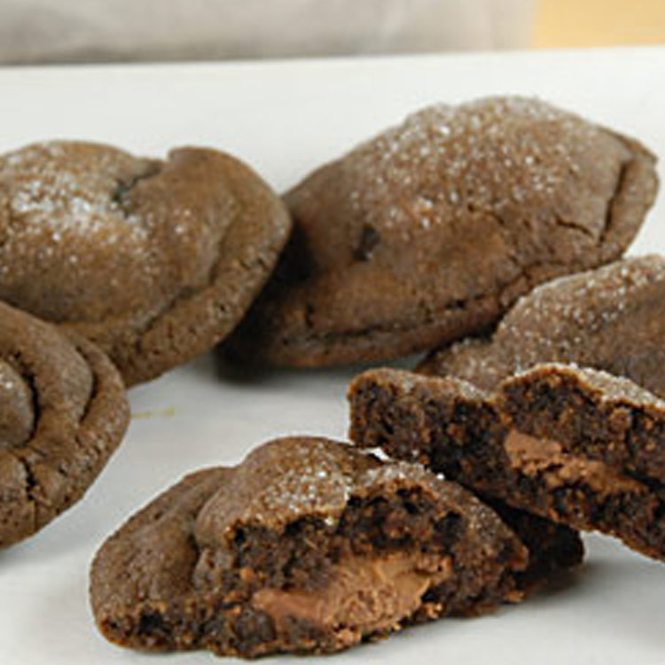 Picture of Caramel Filled Chocolate Cookies