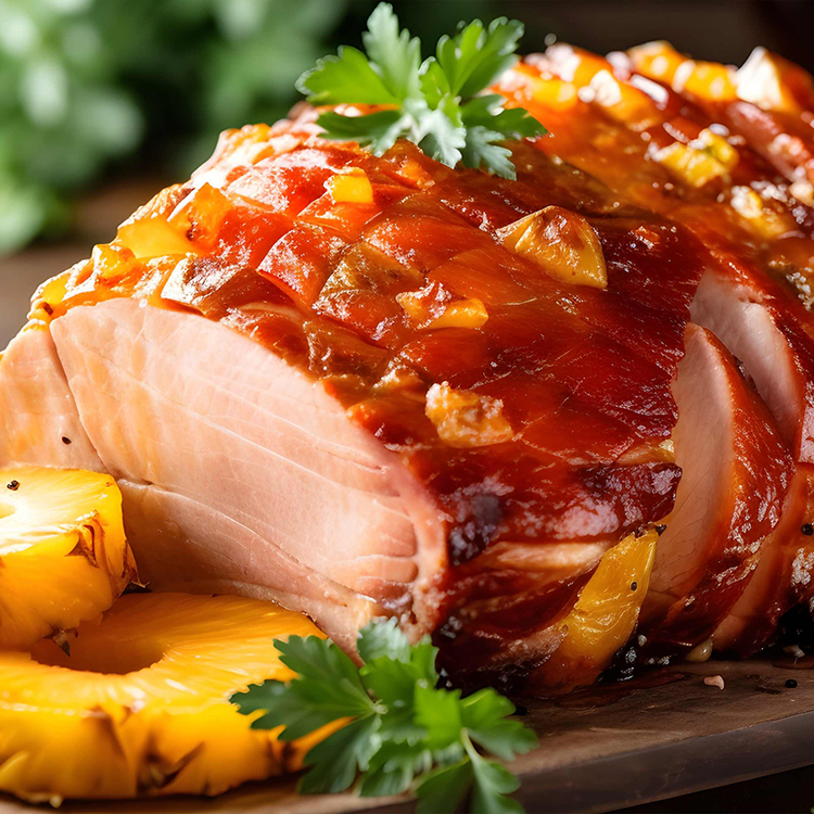 Picture of Sweet and Spicy Glazed Ham