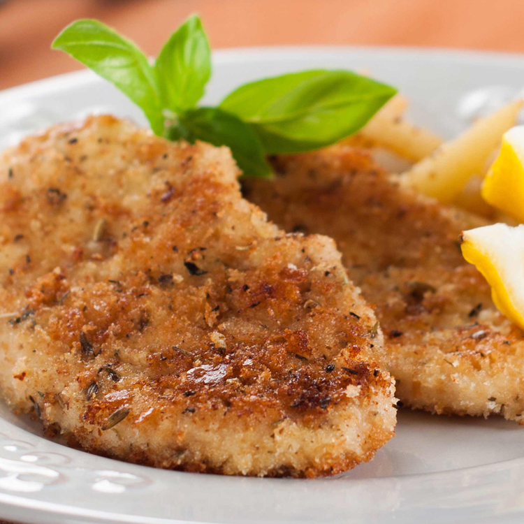 Picture of Lemon and Basil Oven Baked Chops