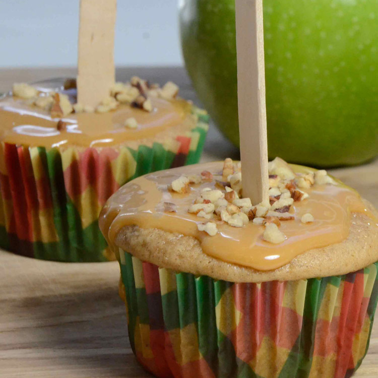 Picture of Caramel Apple Cupcakes