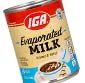 Picture of IGA Evaporated Milk