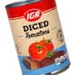 Picture of IGA Diced Tomatoes 