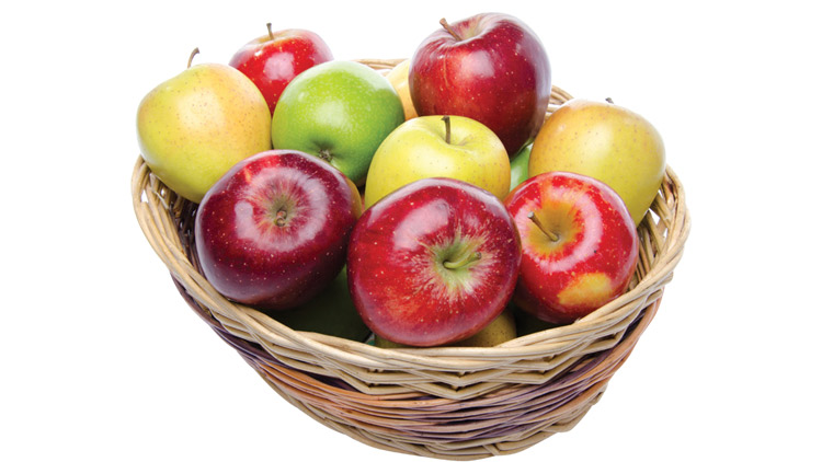 Picture of Fuji, Gala, Pink Lady, Granny Smith, Honeycrisp or Red Delicious Apples