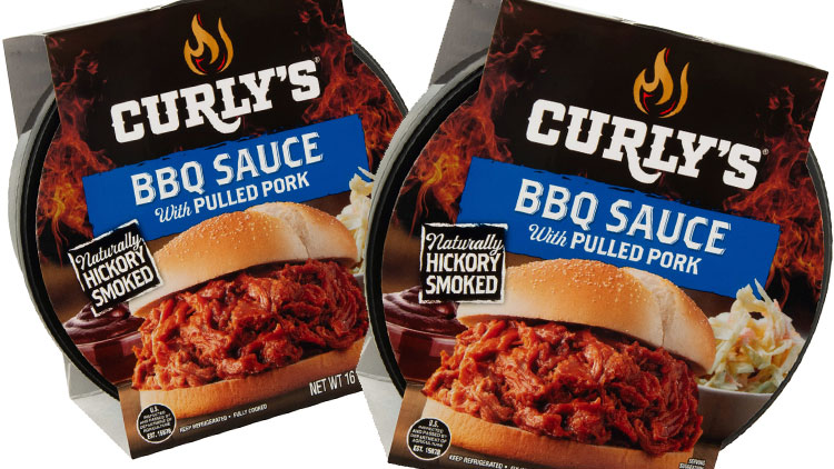 Picture of Curly's BBQ Pulled Pork with Sauce