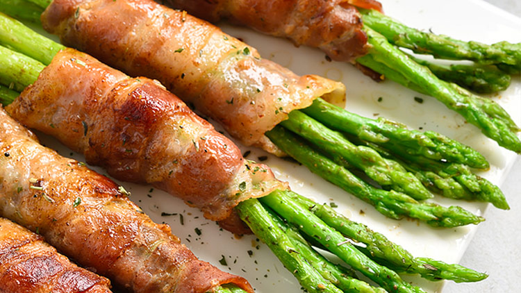 Picture of Bacon Topped Asparagus