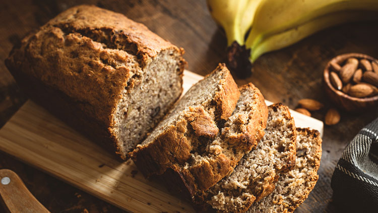 Picture of Banana Nut Loaf Cake