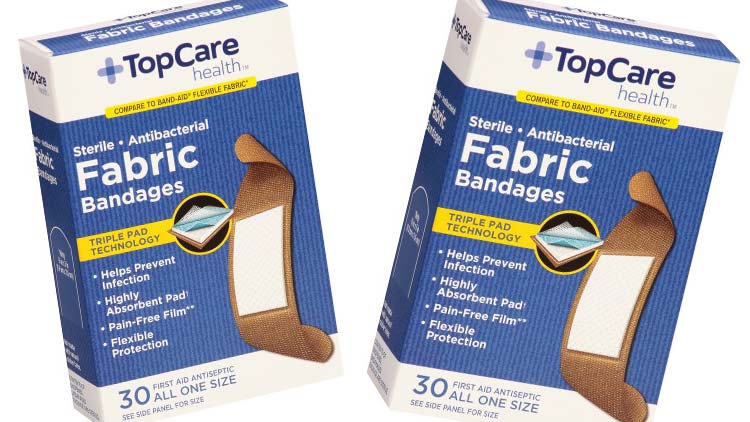Picture of TopCare Antibacterial Bandages