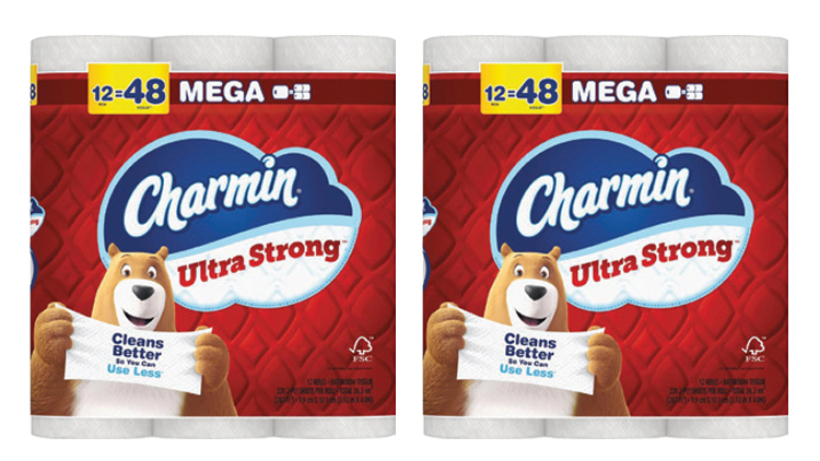 Picture of Bounty Paper Towels or Charmin Bath Tissue