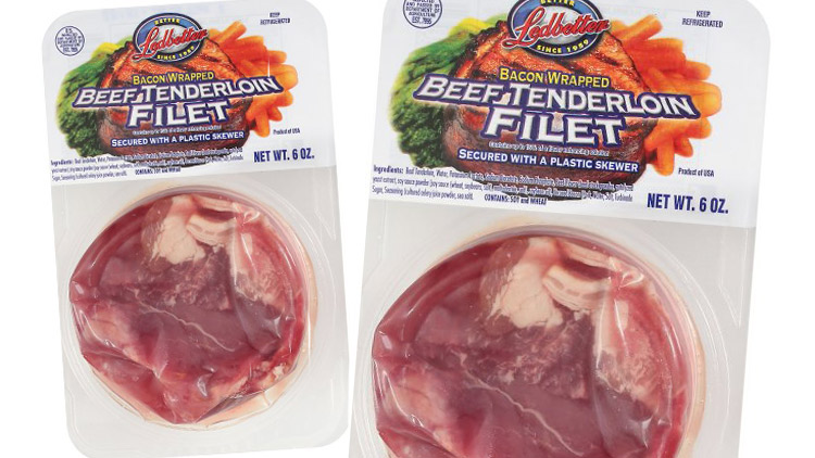 Picture of Ledbetter Bacon Wrapped Beef Tenderloin Filet