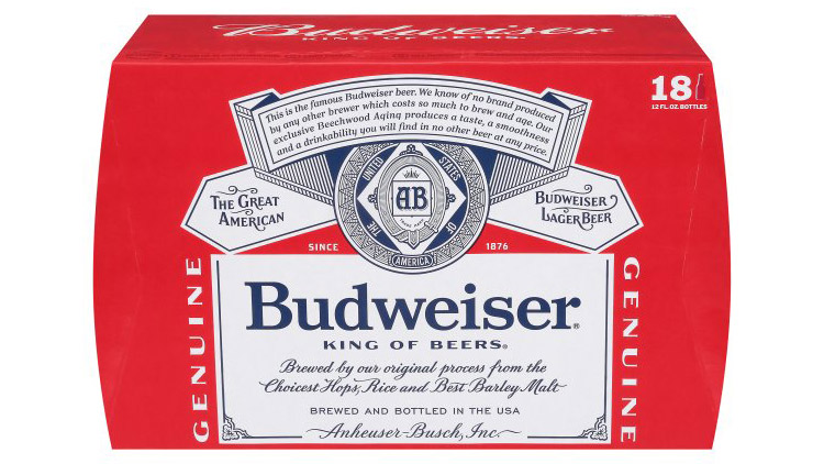 Picture of Budweiser or Bud Light Beer